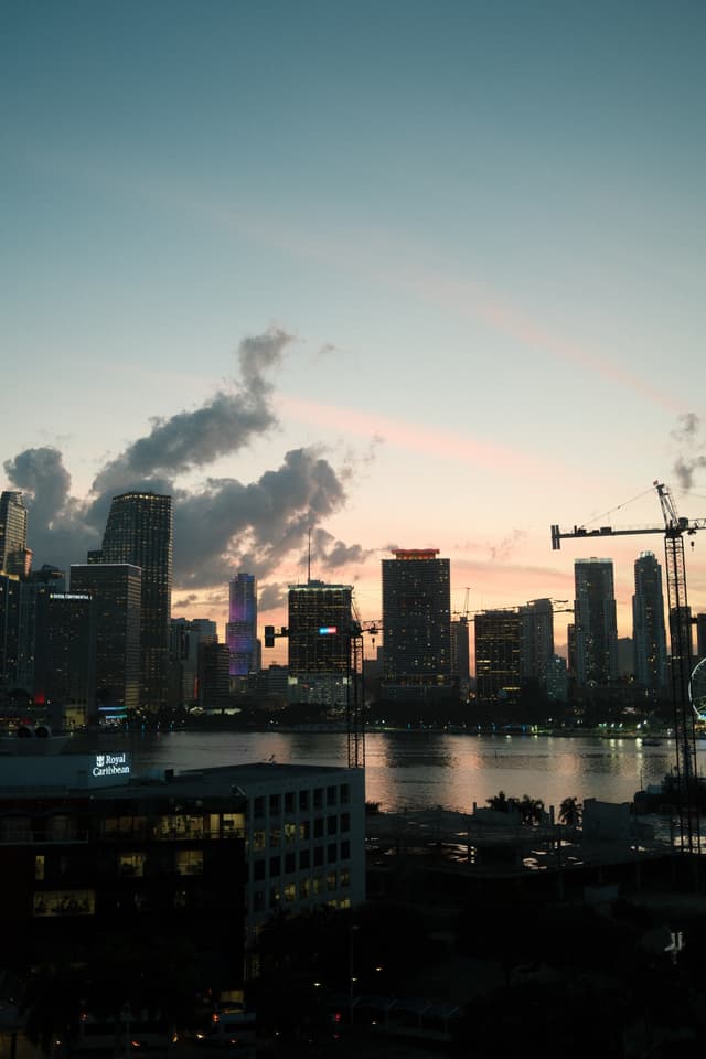 Calm Blues and Oranges